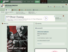 Tablet Screenshot of ediciones-babylon.deviantart.com