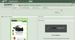 Desktop Screenshot of chrisringeisen.deviantart.com