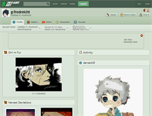 Tablet Screenshot of g-fredreicht.deviantart.com