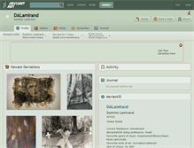 Tablet Screenshot of dalamirand.deviantart.com
