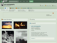 Tablet Screenshot of pmn-photography.deviantart.com