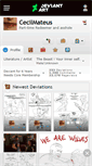 Mobile Screenshot of cecilmateus.deviantart.com
