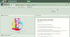 Desktop Screenshot of ninja-linx.deviantart.com