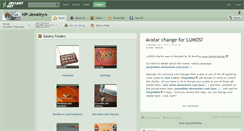 Desktop Screenshot of hp-jewelry.deviantart.com