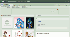 Desktop Screenshot of cyyeun.deviantart.com