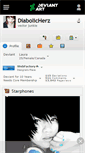 Mobile Screenshot of diabolicherz.deviantart.com
