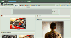 Desktop Screenshot of mickseventyfour.deviantart.com