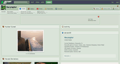 Desktop Screenshot of navyraptor.deviantart.com