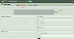 Desktop Screenshot of goth-puka.deviantart.com