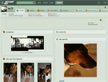 Tablet Screenshot of ka25.deviantart.com