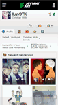 Mobile Screenshot of iluvdtk.deviantart.com