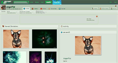 Desktop Screenshot of angerfist.deviantart.com