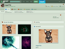 Tablet Screenshot of angerfist.deviantart.com