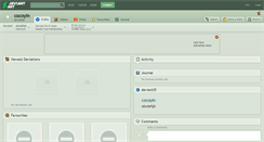 Desktop Screenshot of cocoyin.deviantart.com