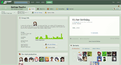 Desktop Screenshot of kerinas-touch.deviantart.com