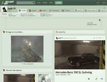 Tablet Screenshot of jaqb19.deviantart.com