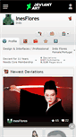 Mobile Screenshot of inesflores.deviantart.com