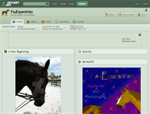 Tablet Screenshot of fsuequestrian.deviantart.com