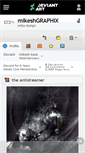 Mobile Screenshot of mikeshgraphix.deviantart.com