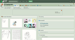 Desktop Screenshot of ktchamberlain.deviantart.com