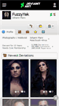 Mobile Screenshot of fuzzyyak.deviantart.com