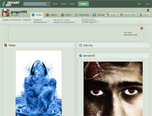 Tablet Screenshot of gregor999.deviantart.com