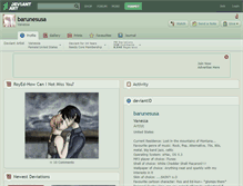 Tablet Screenshot of barunesusa.deviantart.com