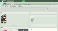 Desktop Screenshot of faynn.deviantart.com