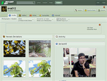 Tablet Screenshot of eva012.deviantart.com
