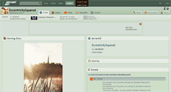 Desktop Screenshot of eccentricitysquared.deviantart.com