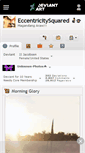 Mobile Screenshot of eccentricitysquared.deviantart.com