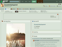 Tablet Screenshot of eccentricitysquared.deviantart.com