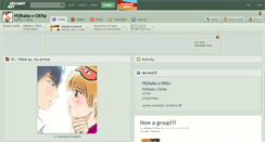 Desktop Screenshot of hijikata-x-okita.deviantart.com