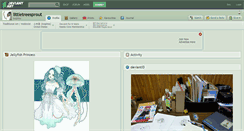 Desktop Screenshot of littletreesprout.deviantart.com