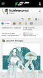 Mobile Screenshot of littletreesprout.deviantart.com