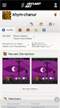 Mobile Screenshot of khym-chanur.deviantart.com