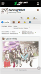 Mobile Screenshot of darknight0x0.deviantart.com
