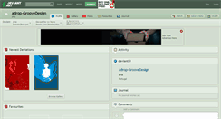 Desktop Screenshot of adrop-groovedesign.deviantart.com