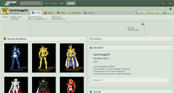Desktop Screenshot of geminisaga06.deviantart.com