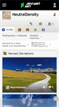 Mobile Screenshot of neutraldensity.deviantart.com