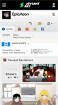 Mobile Screenshot of epicmoon.deviantart.com