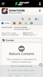 Mobile Screenshot of anna-conda.deviantart.com