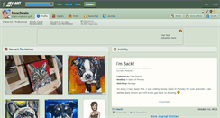 Desktop Screenshot of beachrain.deviantart.com