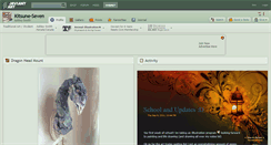 Desktop Screenshot of kitsune-seven.deviantart.com