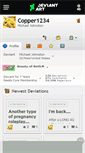 Mobile Screenshot of copper1234.deviantart.com