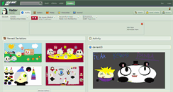 Desktop Screenshot of kadav.deviantart.com