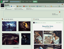 Tablet Screenshot of des3rt.deviantart.com