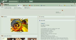 Desktop Screenshot of cassy13.deviantart.com