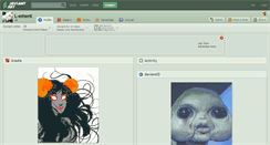 Desktop Screenshot of l-ement.deviantart.com