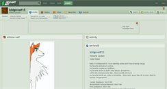 Desktop Screenshot of ichigowolf15.deviantart.com